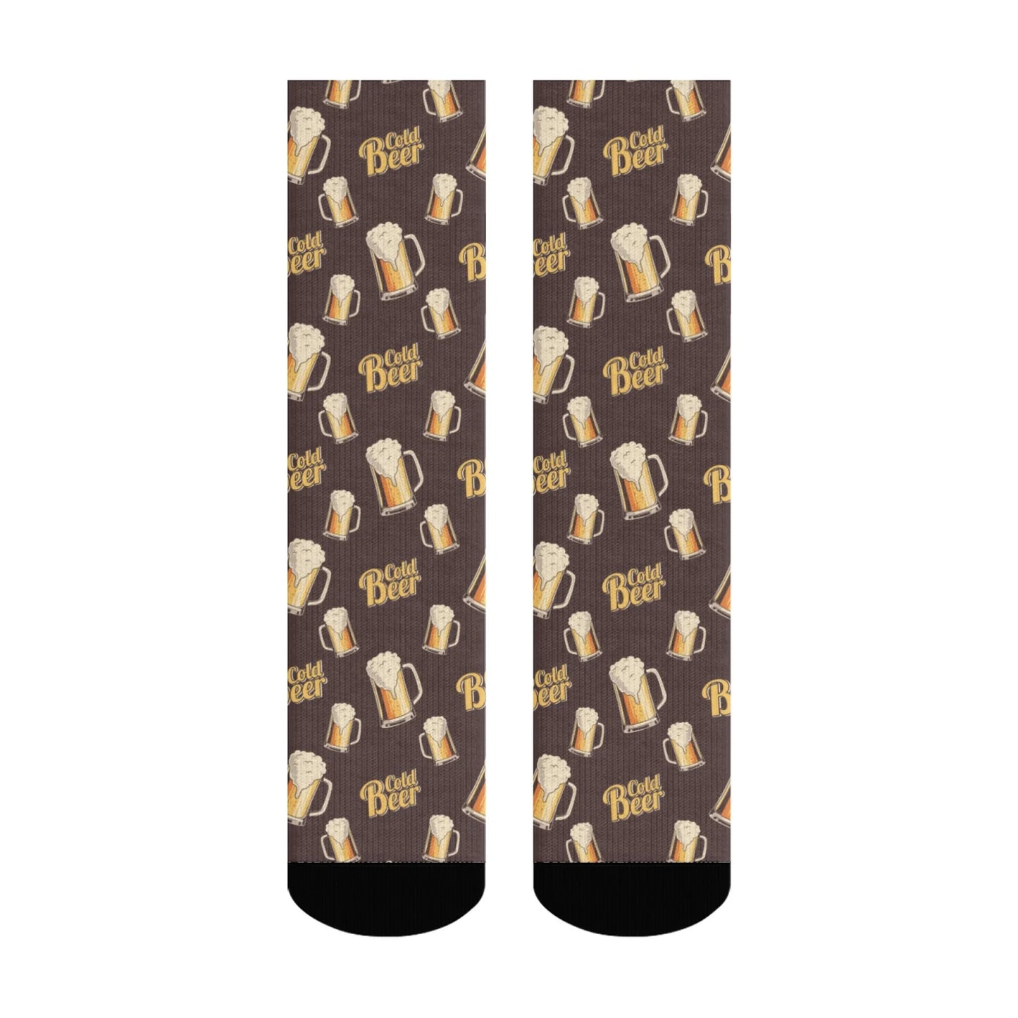 Novelty funny beer socks happy men's socks beer festival party carnival Harajuku retro style street hip hop trend socks gift