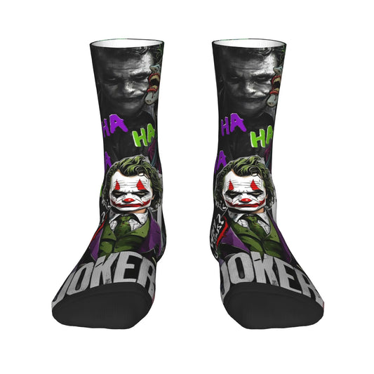Novelty Happy Crazy Jokered Stockings Men's Socks Quality Funny Socks Winter Climbing Anti-Slip Custom Socks Birthday Present