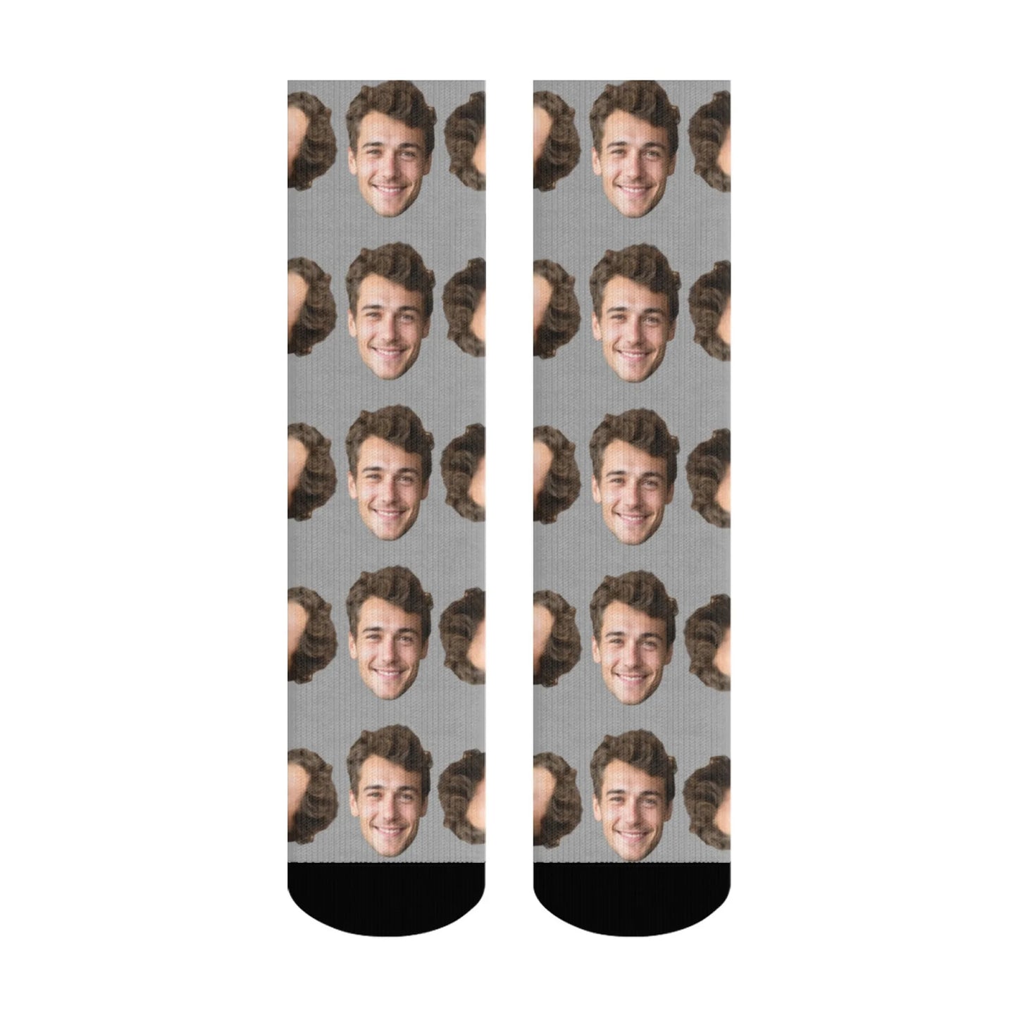 Novelty Custom Face Socks DIY Personalized Photo Custom Socks Crazy Funny Men's Socks Christmas Party Birthday Anniversary Gift