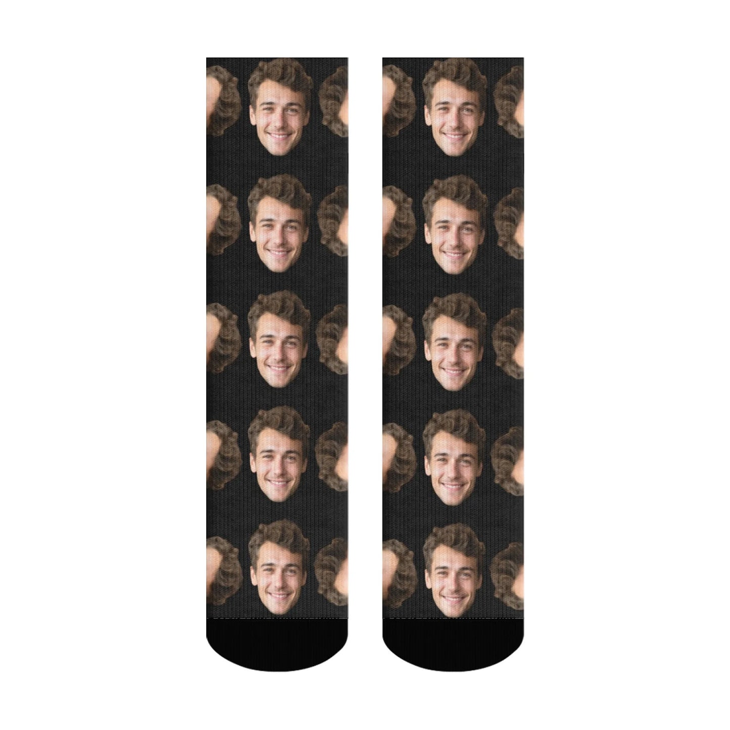 Novelty Custom Face Socks DIY Personalized Photo Custom Socks Crazy Funny Men's Socks Christmas Party Birthday Anniversary Gift