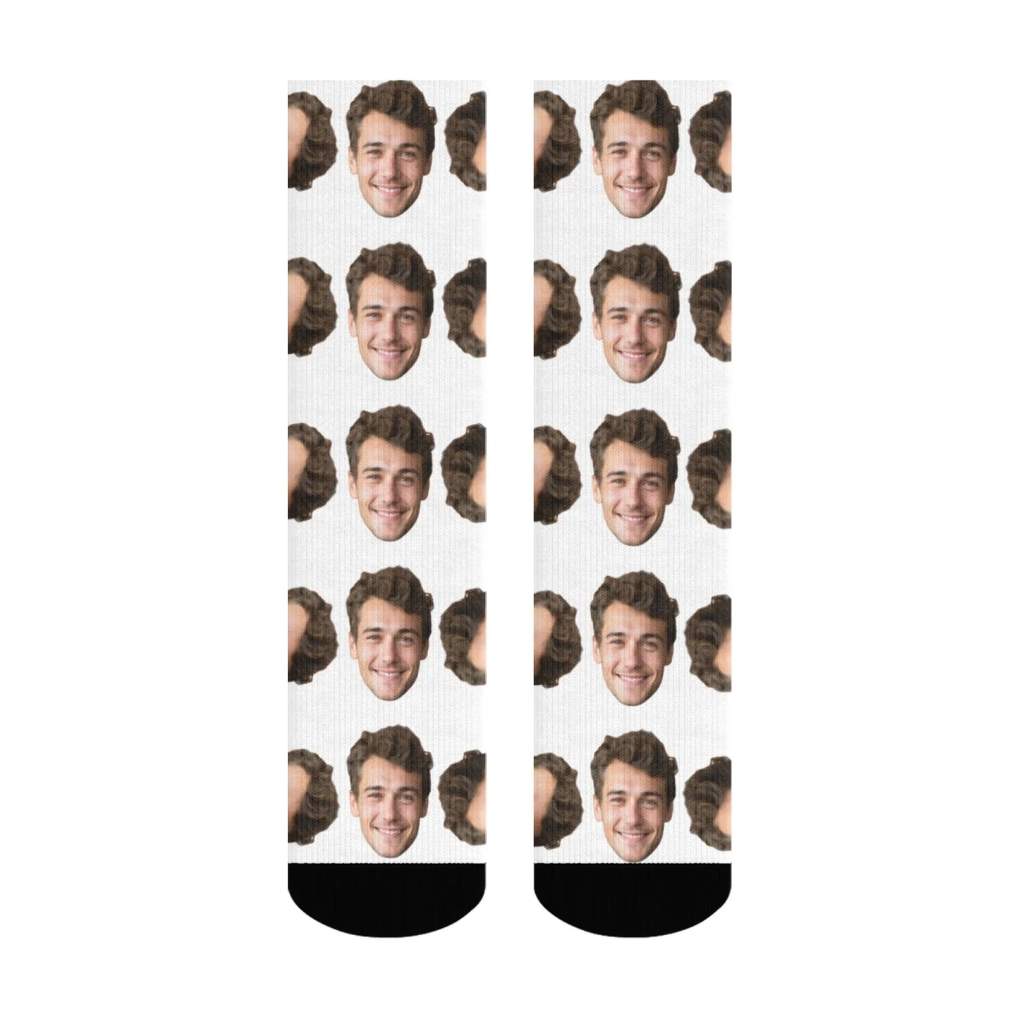 Novelty Custom Face Socks DIY Personalized Photo Custom Socks Crazy Funny Men's Socks Christmas Party Birthday Anniversary Gift