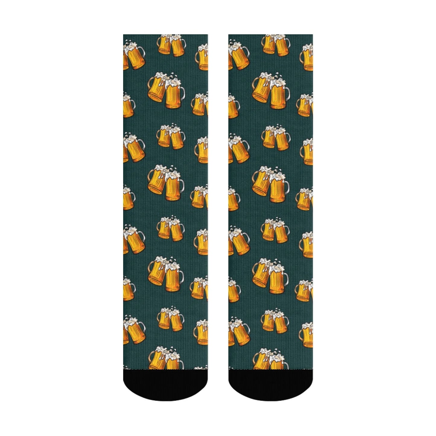 Novelty funny beer socks happy men's socks beer festival party carnival Harajuku retro style street hip hop trend socks gift