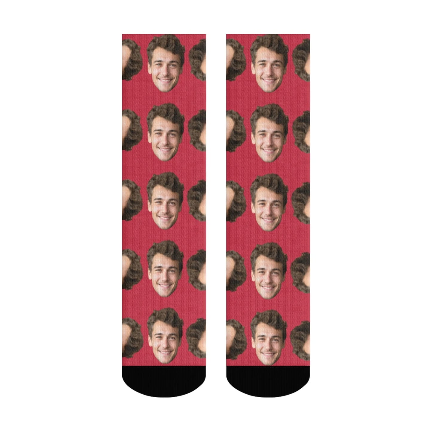 Novelty Custom Face Socks DIY Personalized Photo Custom Socks Crazy Funny Men's Socks Christmas Party Birthday Anniversary Gift