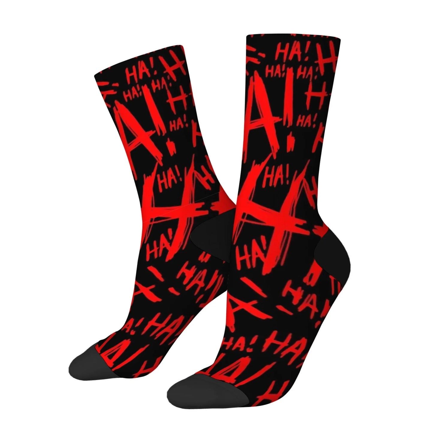 Novelty Street Graffiti Men's Socks Funny Hip-hop Sports Unisex Socks Stretch Breathable Comfortable Non-slip Casual Socks Gifts
