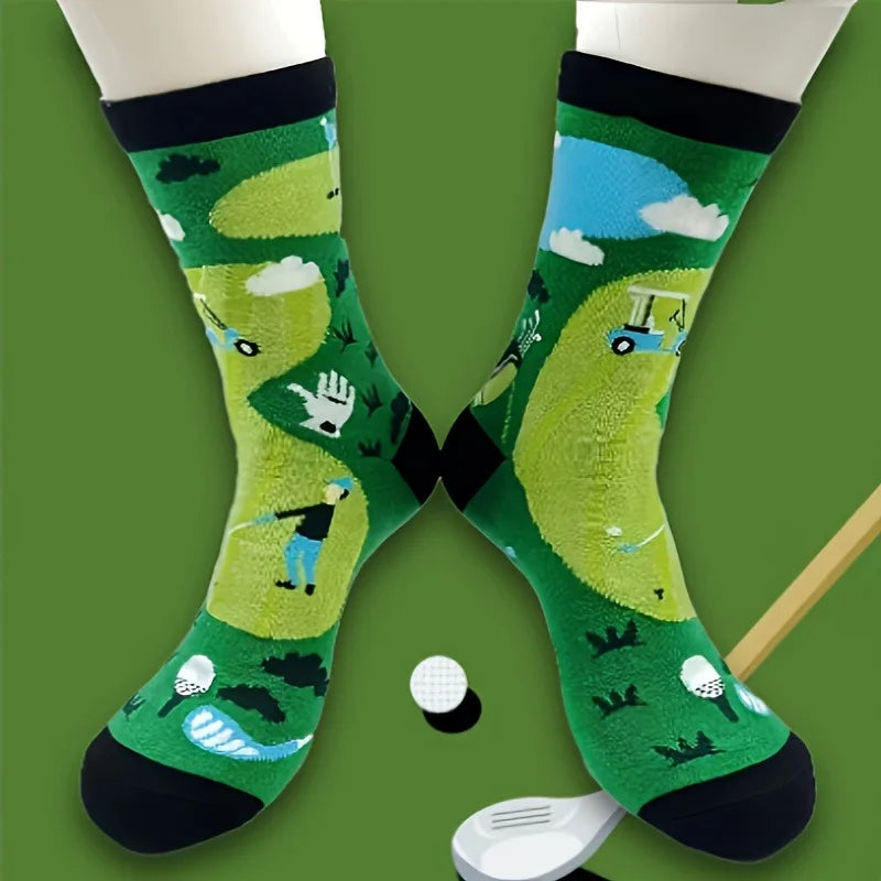 Novelty Sock Women Female Cotton Casual Funny Cute Short Food Socks Creative Printed Hosiery Harajuku Mid-Calf Personality