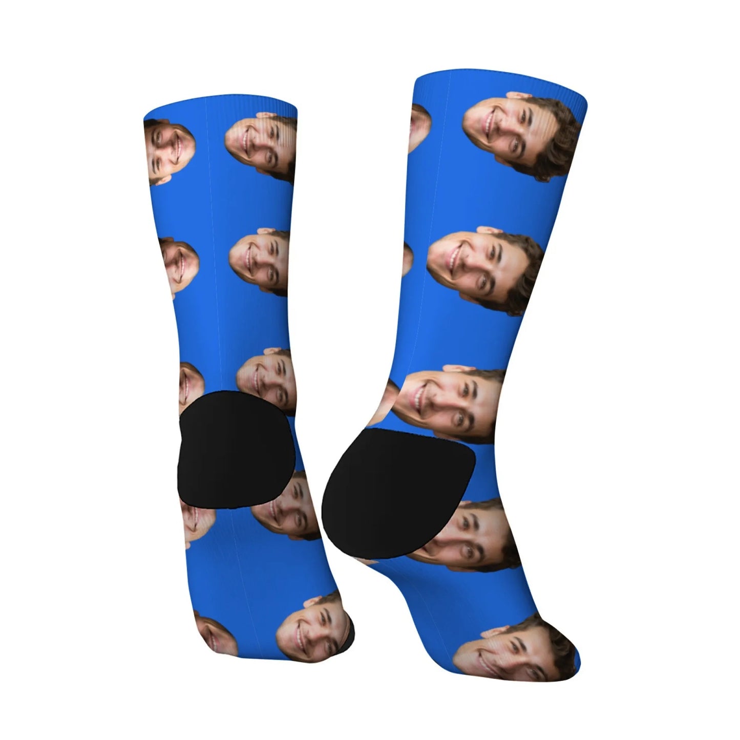 Novelty Custom Face Socks DIY Personalized Photo Custom Socks Crazy Funny Men's Socks Christmas Party Birthday Anniversary Gift