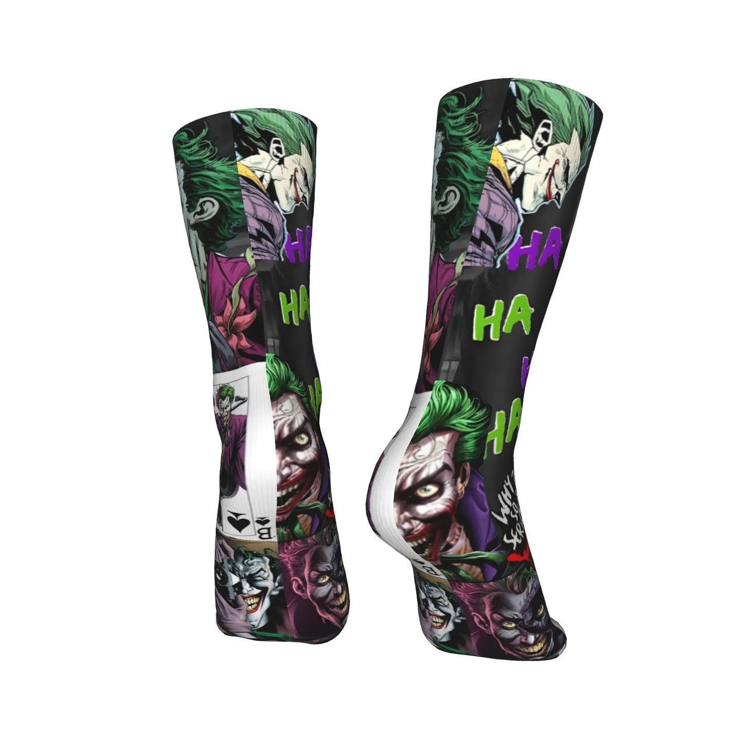 Novelty Happy Crazy Jokered Stockings Men's Socks Quality Funny Socks Winter Climbing Anti-Slip Custom Socks Birthday Present