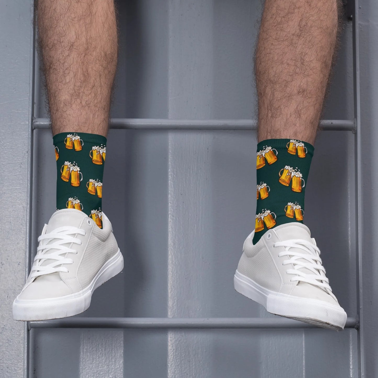 Novelty funny beer socks happy men's socks beer festival party carnival Harajuku retro style street hip hop trend socks gift