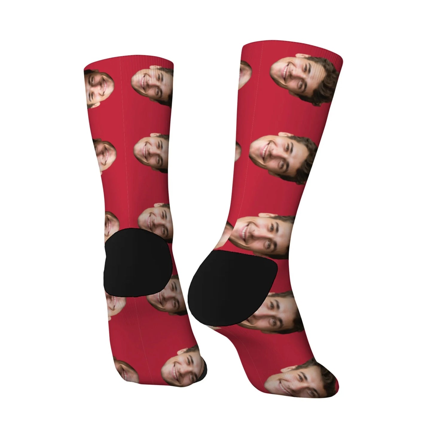 Novelty Custom Face Socks DIY Personalized Photo Custom Socks Crazy Funny Men's Socks Christmas Party Birthday Anniversary Gift