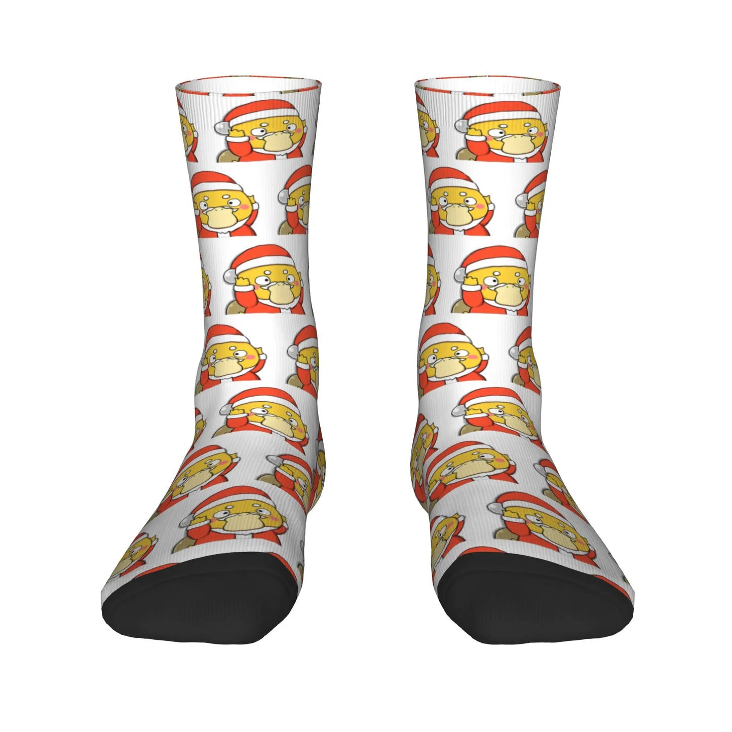 New Men's Socks Novelty Psyduck Manga   Sock Polyester Sport Women Socks Spring Summer Autumn Winter,
