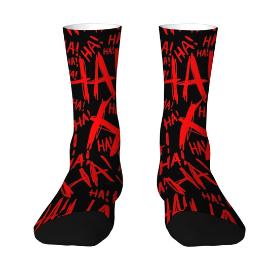 Novelty Street Graffiti Men's Socks Funny Hip-hop Sports Unisex Socks Stretch Breathable Comfortable Non-slip Casual Socks Gifts